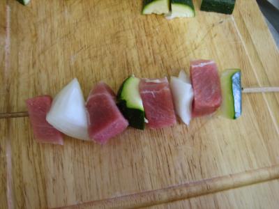 Brochettes de porc aux restes de polenta - 4.3