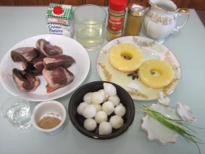 Ingrédients pour la recette : Brochettes de coeurs d'agneau