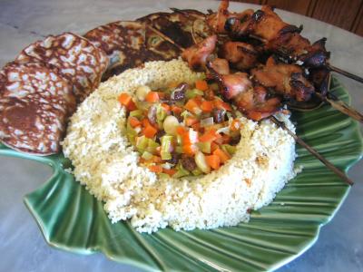 Image : recette Dinde à l'orientale et ses crêpes
