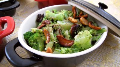 Recette Brocolis à la crème de coco