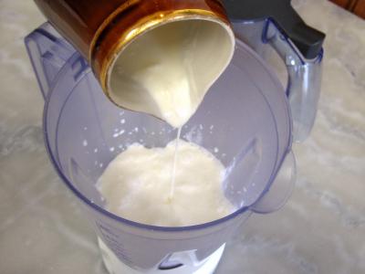 Crème glacée de prunes au yaourt - 2.3
