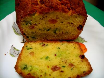 Recette Cake sucré aux courgettes
