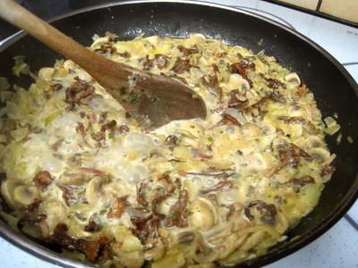 Cassolettes de girolles et de champignons de Paris - 9.3