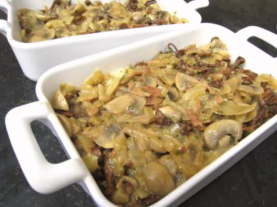 Cassolettes de girolles et de champignons de Paris - 9.4