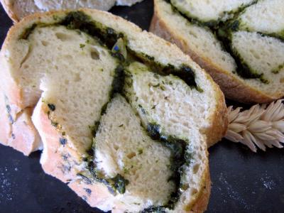 Recette Pain aux épinards