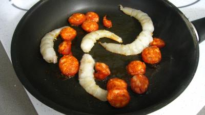 Cake au chorizo et crevettes - 4.1