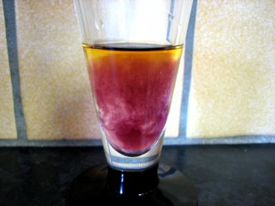 Recette Cocktail à la violette