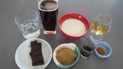 Ingrédients pour la recette : Café au chocolat