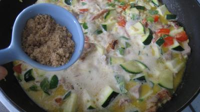 Sauté de dinde au blé et aux poivrons - 6.3