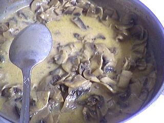 Recette Cabillaud aux champignons