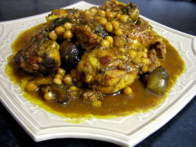 Poulet figues et miel à la marocaine