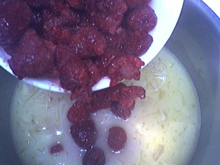 Côtes d'agneau sauce aux framboises - 3.3