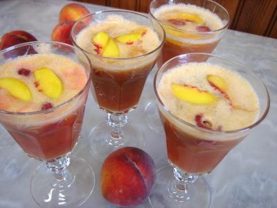 Image : recette Punch à la pêche