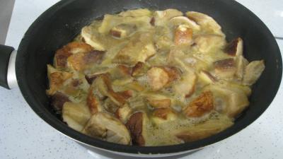 Fondue savoyarde aux cèpes - 2.3
