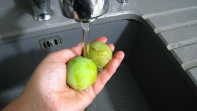 Salade végétarienne aux crozets et aux mirabelles - 1.1