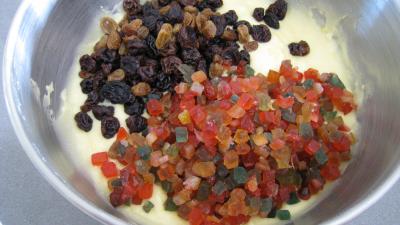 Fruits confits et fruits secs
