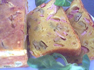 Image : recette Cake aux olives