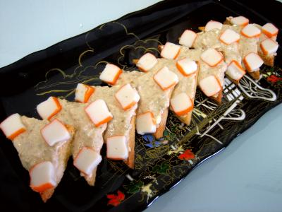 Canapés pomme et surimi - 9.3