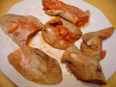Recette Cari de foies de lotte aux salicornes
