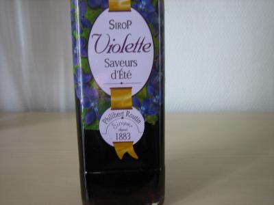 Sirop de violettes