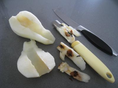 Chiffonnade de jambon poires et roquefort - 2.2