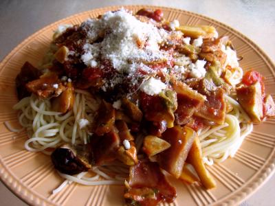 Capellini aux cèpes - 8.2