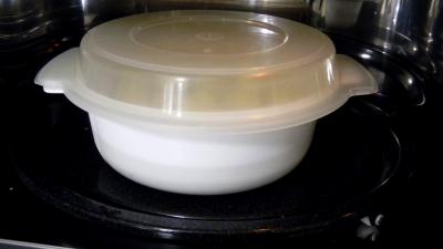 Recette Pommes de terre vapeur au micro-ondes