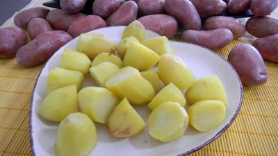 Image : recette Pommes de terre vapeur au micro-ondes