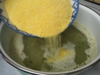 Crevettes au lait de coco et sa polenta - 8.3
