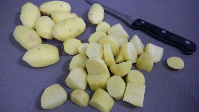 Potimarron et pommes de terre aux oignons confits - 2.3