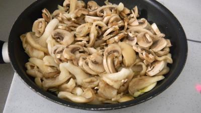 Merlan aux champignons de Paris et pleurotes - 8.1