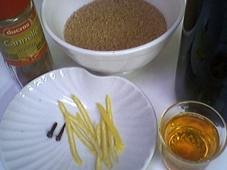 Ingrédients pour la recette : Vin chaud aux épices