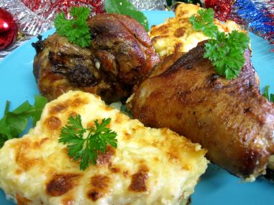 Souris d'agneau et gratin parmentier aux carottes - 14.2