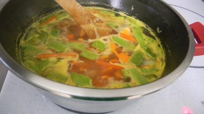 Soupe de carottes aux ris de veau - 8.3