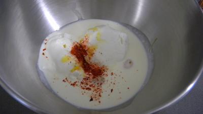 Tarte au fromage blanc et au chèvre - 3.2