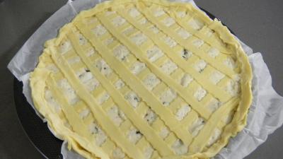 Tarte au fromage blanc et au chèvre - 9.1