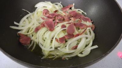 Lieu noir sauté aux pâtes et aux légumes - 4.2