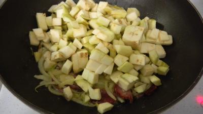 Lieu noir sauté aux pâtes et aux légumes - 4.4