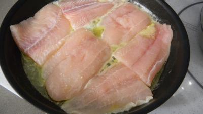 Filets de panga poêlés