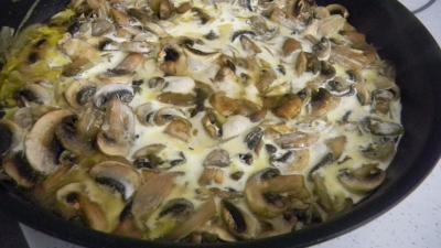 Crêpes aux ris de veau, châtaignes et champignons - 7.1