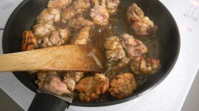Crêpes aux ris de veau, châtaignes et champignons - 9.3