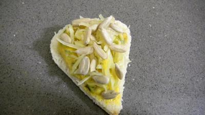 Recette Canapés aux courgettes