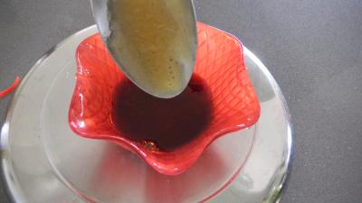 Poulet sauce soja et sa purée de carottes - 4.2