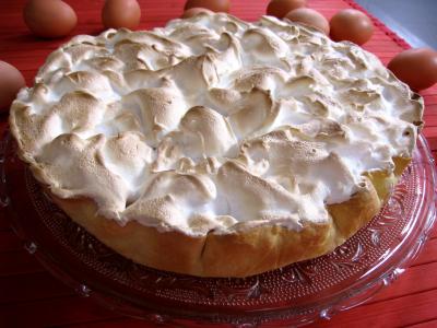 sucre vanillé : Tarte au citron meringuée