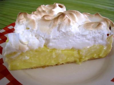 Tarte au citron meringuée