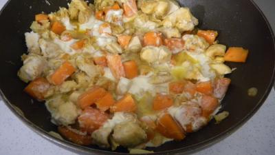 Poulet à la noix de coco et aux vermicelles - 6.4