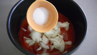 Amuse-bouche moléculaire à la tomate et mozzarella - 5.3