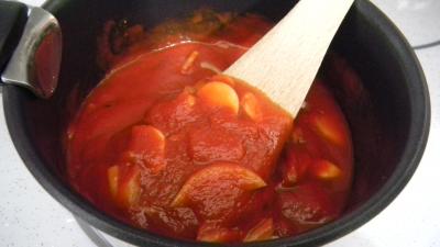 Amuse-bouche moléculaire à la tomate et mozzarella - 6.1
