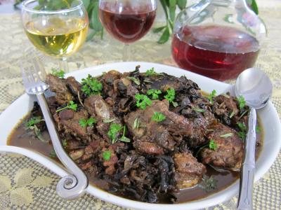 Salmis de faisan et perdrix
