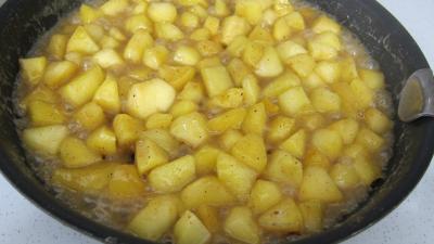 Pommes caramélisées au yaourt - 3.3